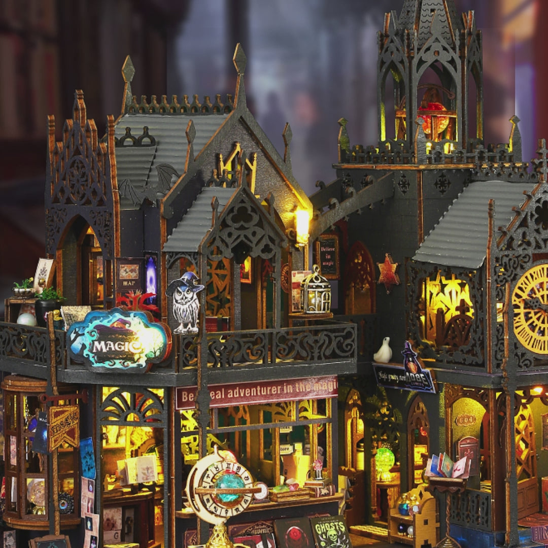 Holo Magic City II DIY Mini House Kit ｜DIY Miniature Kit