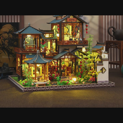 Serenade of the Orchid Garden Mini House Kit l DIY Miniature Kit