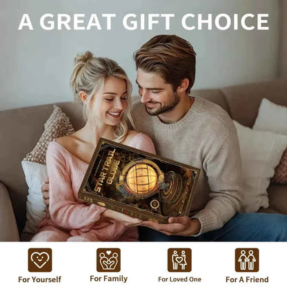 Star Trail Globe DIY 3D Wooden Model