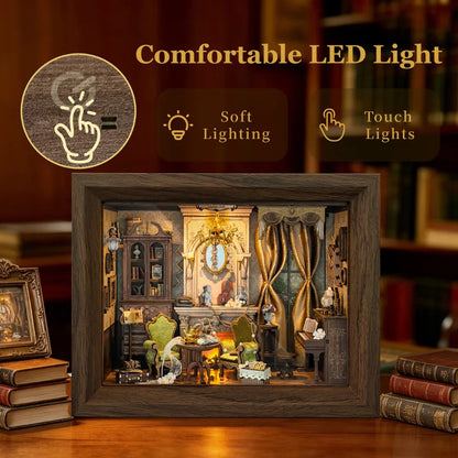 Glimmer Hall DIY Story Frame Puzzle Kit with LED Lights