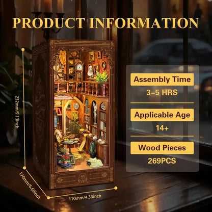 Timeworn Library Book Nook Kit