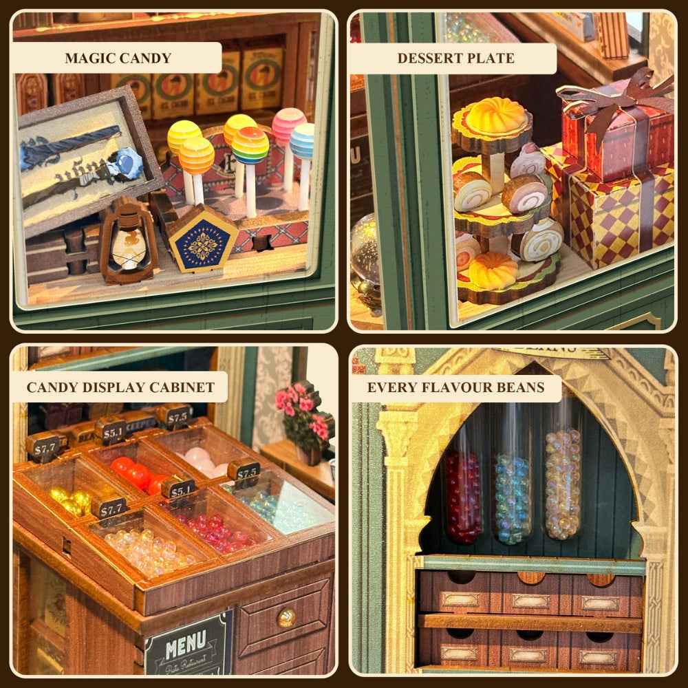 Magic Candy Shop DIY Book Nook Kit