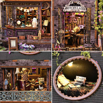 Magic Castle DIY Mini House Kit l DIY Miniature Kit