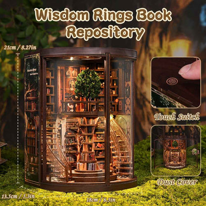 Wisdom Rings Books Repository DIY Book Nook Kit